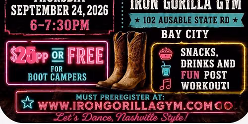 Nashville Nights Fitness Party