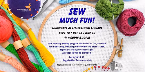 Sew Much Fun! (Fall 2025)