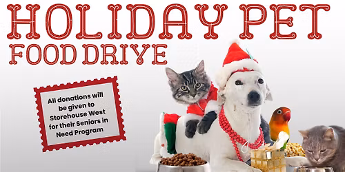 Holiday Pet Food Drive