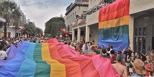 Southernmost Slow Ride in the Pride parade 