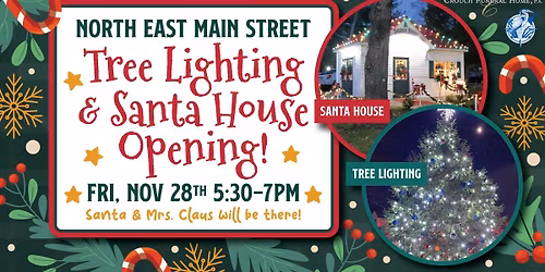 Christmas Tree Lighting & Santa House Season Opening