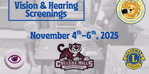 SCREENINGS: College Hills Elementary School