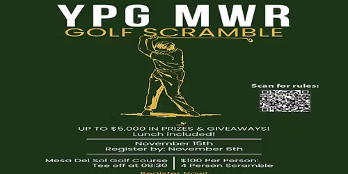 YPG MWR Golf Scramble 