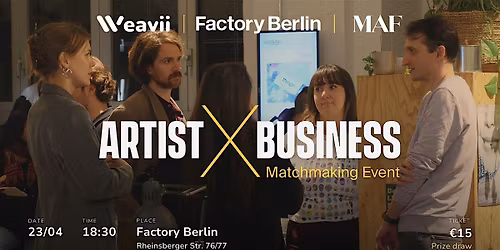 Artist-Business Matchmaking Event