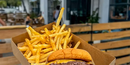 Tower 10 Burger at Golden Isles Brewing Co.