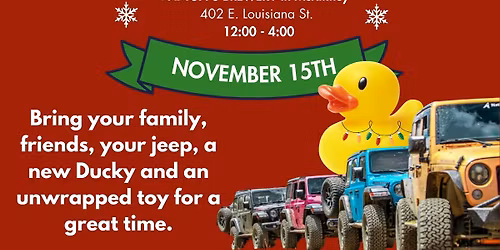 Ducks For Kids  ( Merry & Bright Toy Drive presented by Huffines Hyundai)