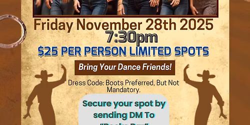 Northern Honkytonk Line Dancing Class