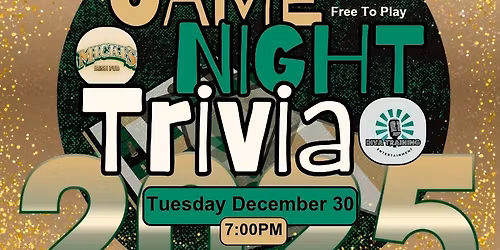 BEST OF 2025 'Game Night' Trivia at Micky's North Liberty (Dec 30)