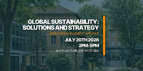 Global Sustainability Solutions and Strategy