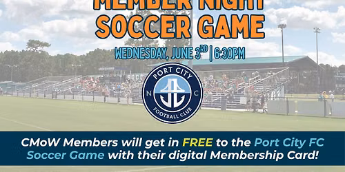 Member Night with Port City FC