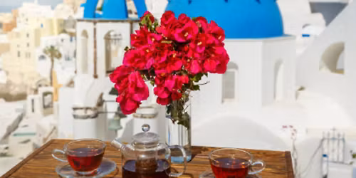 Afternoon Tea in Greece