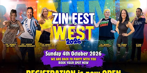 ZIN\u2122 FEST WEST 2026