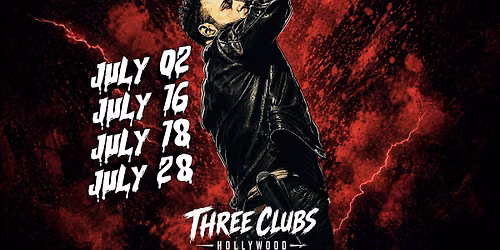 Jimi Darkness: Alcoholic Superhero LIVE at The Three Clubs