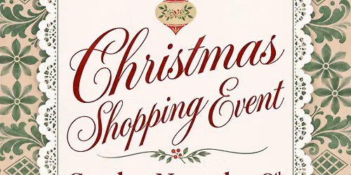 Christmas Shopping Event! \ud83c\udf84