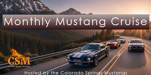 Monthly Mustang Cruise