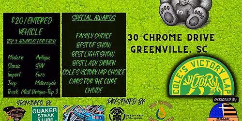 6th Annual Cole's Victory Lap Memorial Show