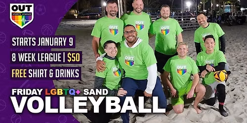 LGBTQ+ Friday Sand Volleyball League