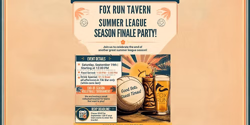 Summer League Season Finale Party