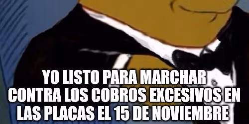 manifestaci\u00f3n contra cobros abusivos en la revalidacion vehicular