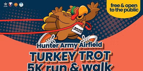 Turkey Trot 5K Run & Walk at Hunter Army Airfield