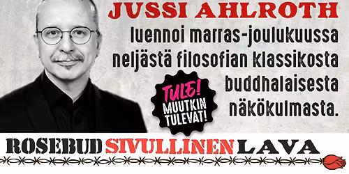 Jussi Ahlrothin filosofialuennot: Platon