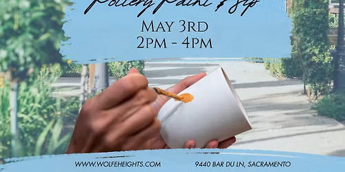 Pottery Paint & Sip