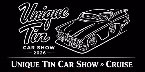 Unique tin car show and cruise