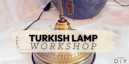 Turkish Mosaic Glass Lamp Workshop