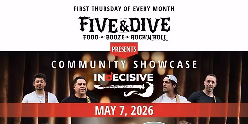 Eternal Youth Live at Five & Dive!