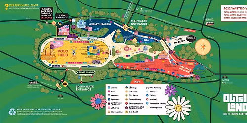 Parking Outside Lands Music Festival - (3 Day Pass)
