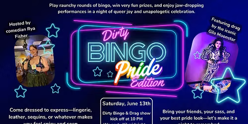 Dirty Bingo: Pride Edition