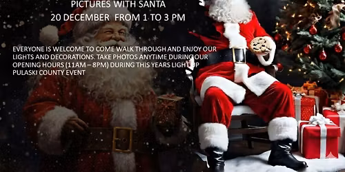 Pictures with Santa!