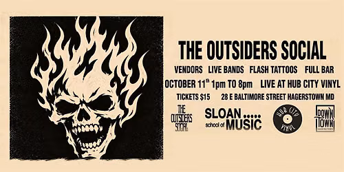 The Outsiders Social at Live at Hub City Vinyl