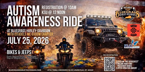 Citadels MC Oxbow Chapter Autism Awareness Ride