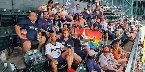 Astros Pride Night with Pride Bike Ride Houston