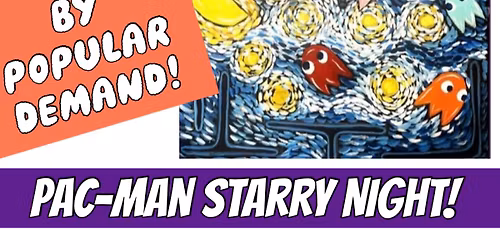 Pac-Man Starry Night! 