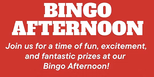 BINGO AFTERNOON