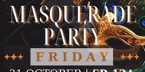 Masquerade Party at Whisperz Speakeasy with Deron Bell Band