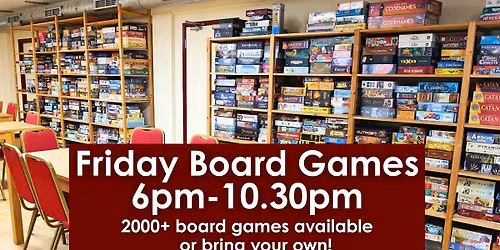 Board Games every Friday evening at eclectic games!