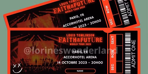 Louis Tomlinson San Francisco Tickets