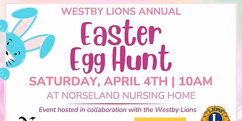Westby Lions Annual Easter Egg Hunt 