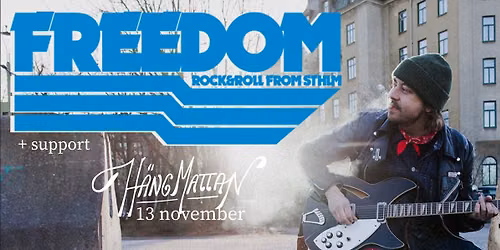 Freedom + Support | H\u00e4ngmattan