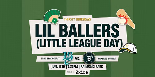 Oakland Ballers vs. LBC: Lil Ballers Day
