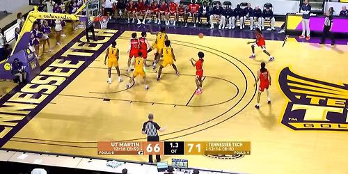 Tennessee Tech Golden Eagles Basketball vs. UT Martin Skyhawks
