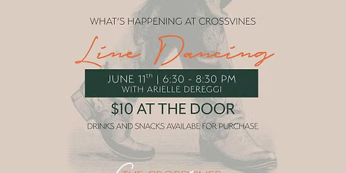 Line Dancing at The Crossvines