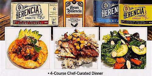 Tequila Tasting Dinner: 4 course featuring Herencia Tequila and Brandy