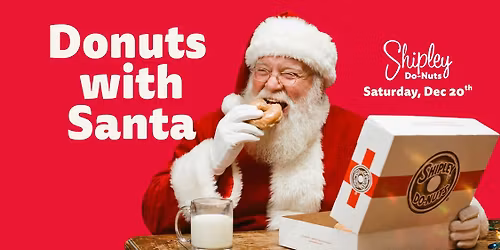 Donuts with Santa at Shipley Donuts Virginia Parkway