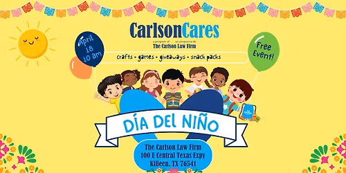 Carlson Cares D\u00eda Del Ni\u00f1o in Killeen\ud83c\udf89