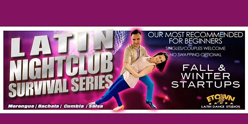 LATIN DANCE PROGRAM FOR BEGINNERS (12WKS)