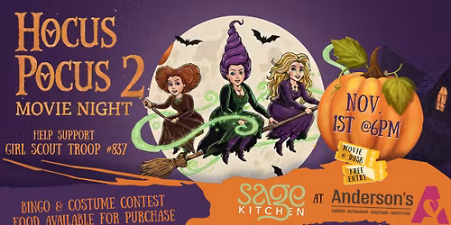 Hocus Pocus 2 | Movies on the Terrace in Virginia Beach